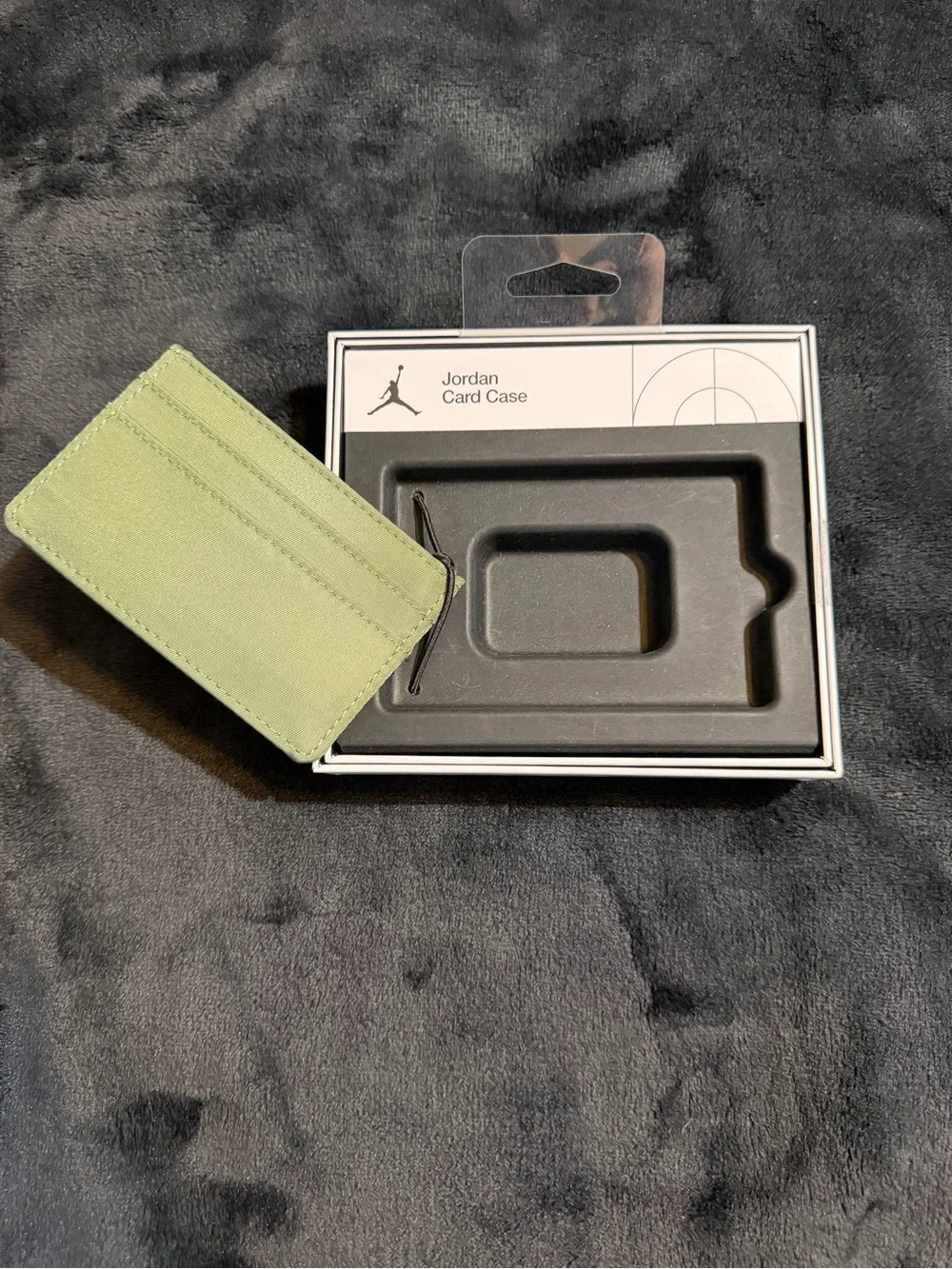 Jordan Olive Green Card Case 🏀